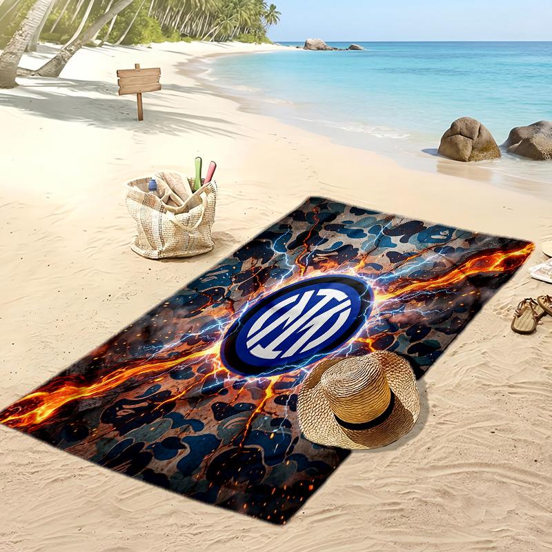 Borussia Dortmund Printed Beach Towel Quick Dry Soft TowelPortable Large Rectangular Beach Blanket for Travel Swimming Pool