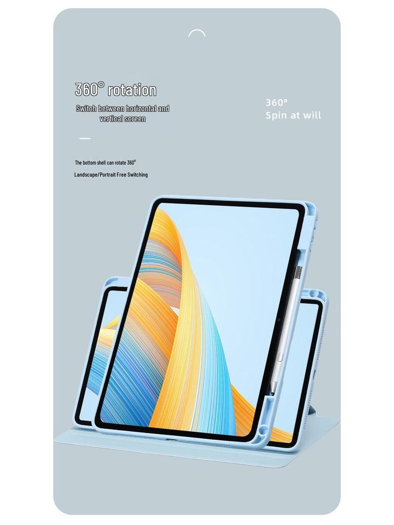 Honor GT2 Pro MagicPad3 Rotating Portrait Leather Case (10") - Anti-Bend V67x8A