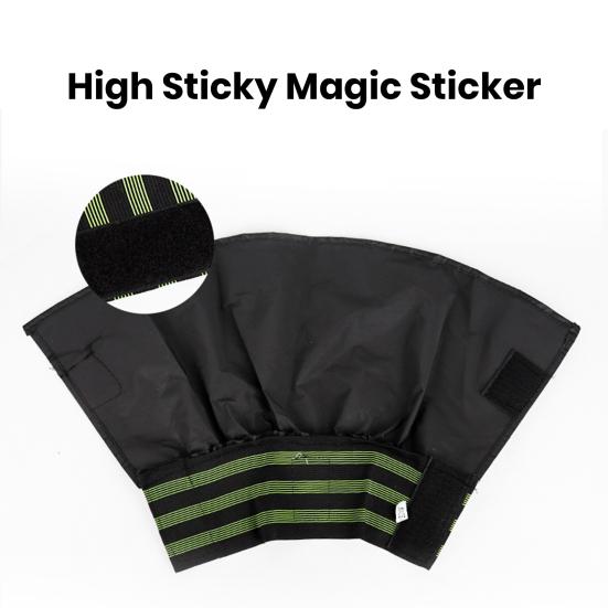 1 Pair Elastic Band Cycling Bands Fastener Cycling Reflective Ankle Leg Straps Tape Adjustable Pant