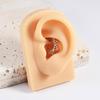 Fashionable Crystal Nose Piercing Ring Jewelry Stainless Steel Accessory for Ear Cartilage Music Festival Accessories