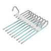 Multi Layer Folding Pants Hangers Slack Wardrobe Travel Hotel Hanging Rack 
