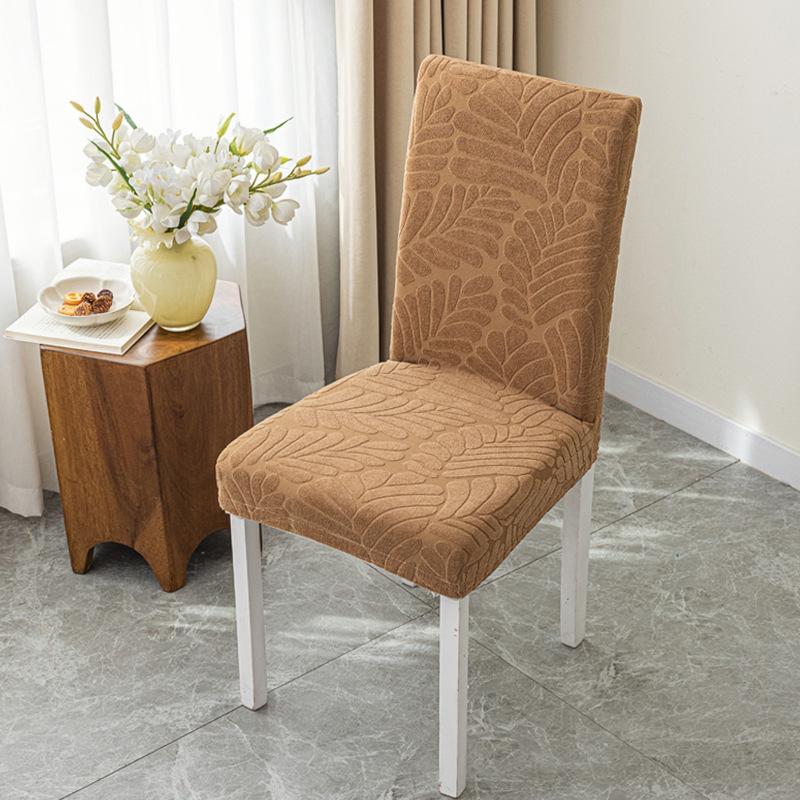 New Thickened Chair Cover Cushion Set Dining Table Backrest Integrated Chair Cover Fabric Anti-fouling and Dustproof