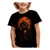 Children T Shirt Halloween 3D Printed Pumpkin T-Shirt Fashion Comfort T Shirt Casual Short Sleeve Tops Tees Children's Clothing