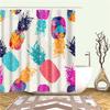 Tropical Cactus Plant Pineapple Shower Curtains Bathroom Curtain Cortina Ducha Frabic Waterproof Polyester Bath Curtain