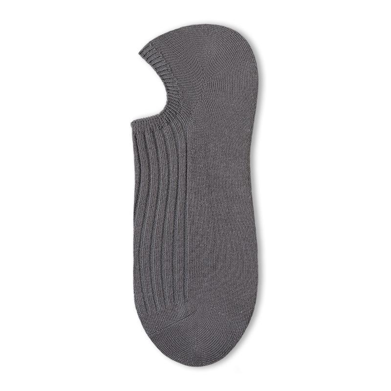 

Men s Summer Solid-color Casual Boat Socks, Cotton Non-shedding, Shallow-mouthed Invisible Socks, Short Anti-slip Socks 1 pair темно-серого