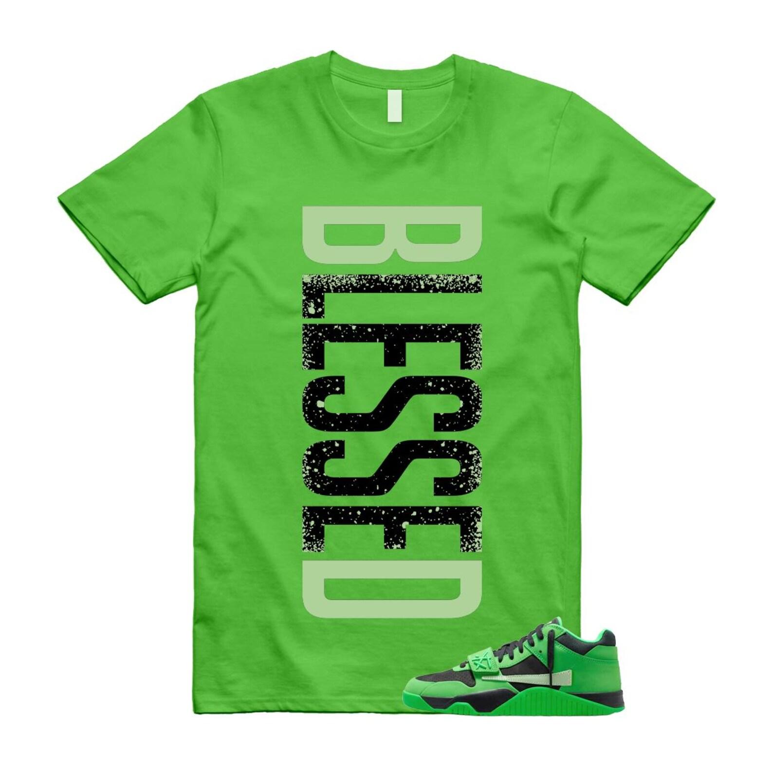 Green Spark CJ1 T-Rexx Black Vapor T Shirt Match VERTBLS 2XL