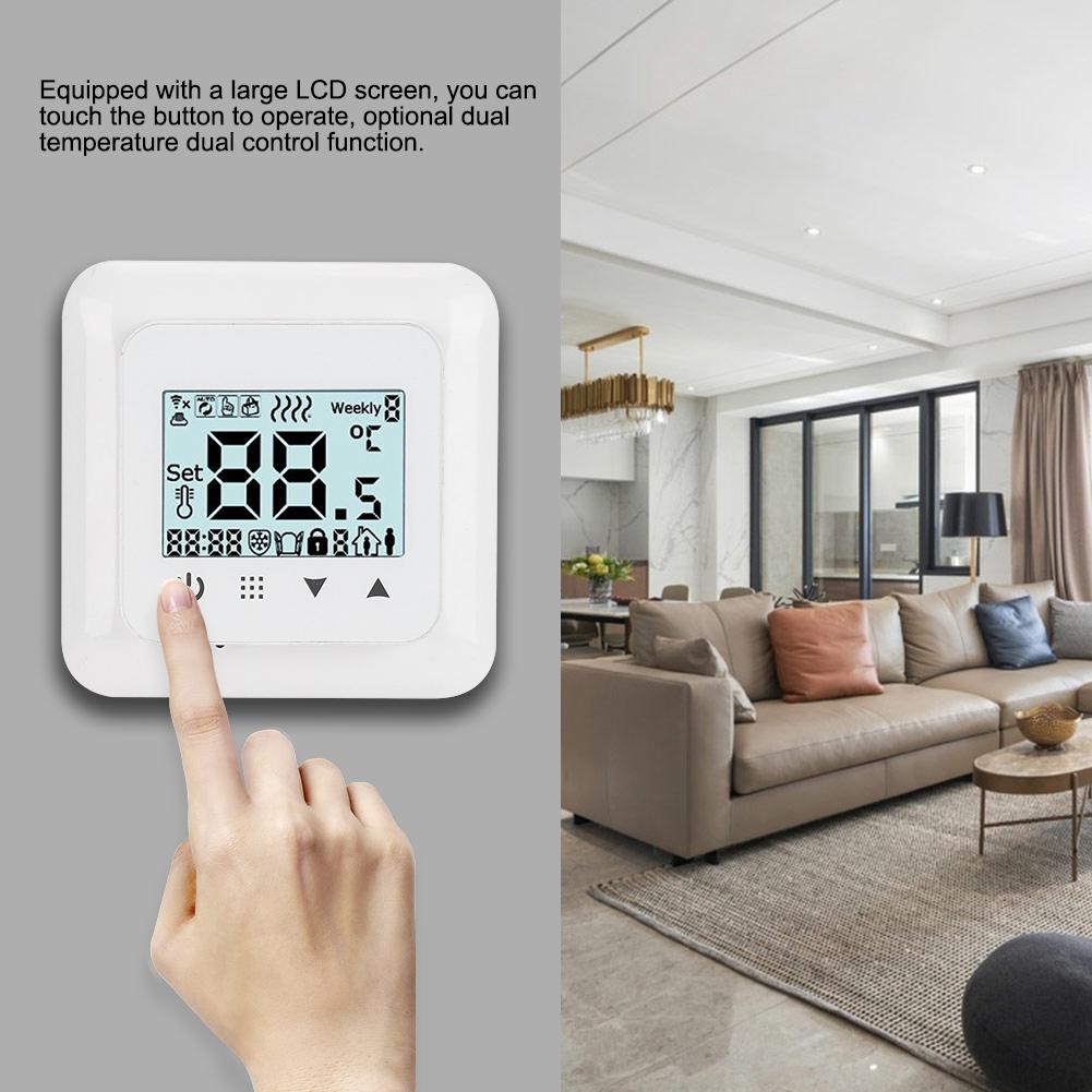 Household Intelligent Touch Screen Heating Thermostat Temperature Controller Floor Heating System