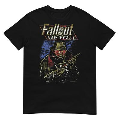 Fallout New Vegas Ranger Vintage Distressed Video Game T-Shirt