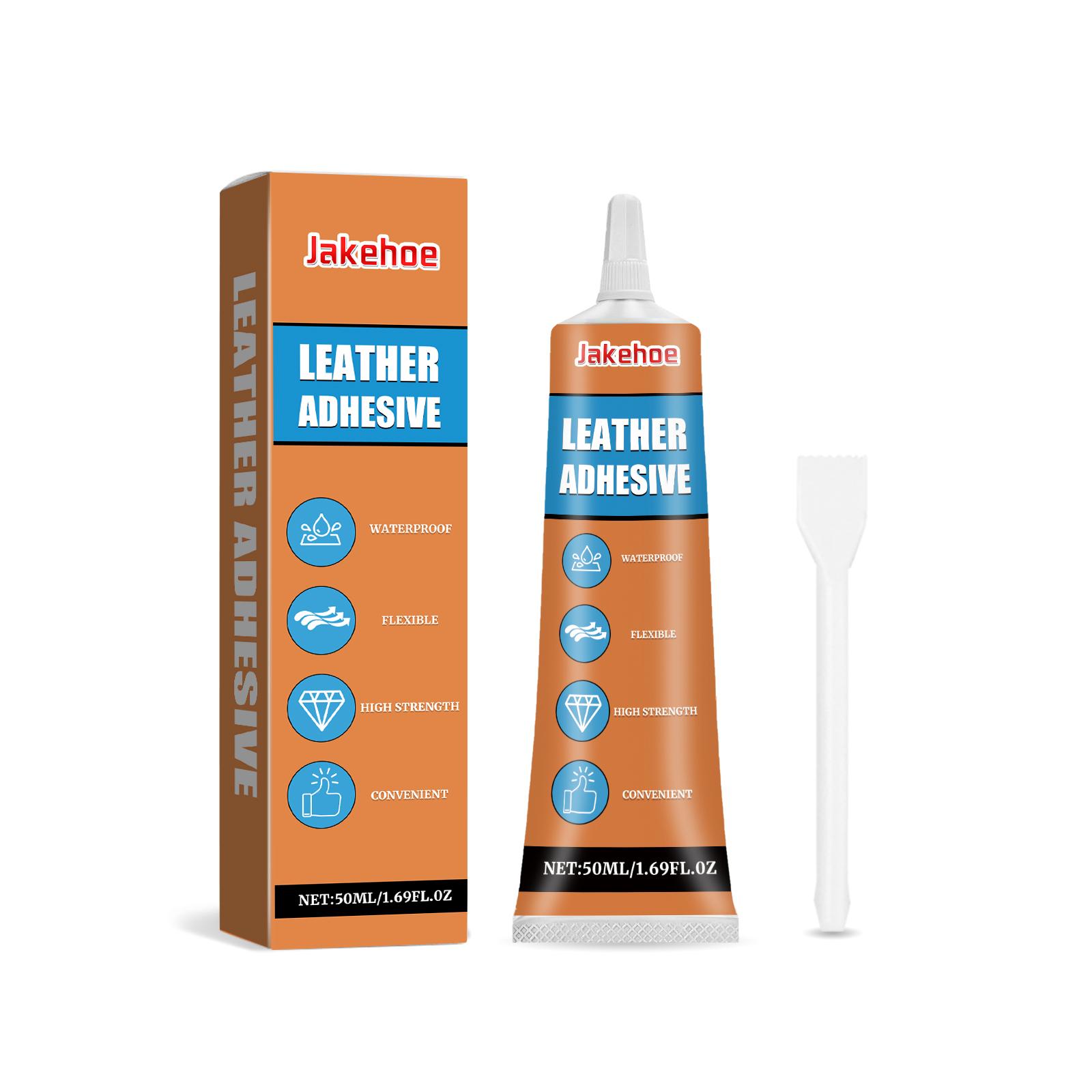 

Leather Adhesive – Strong Bonding, Water-Resistant & Aging-Resistant, Odorless, Eco-Friendly & Quick-Drying, Cost-Effective 50ml boxed
