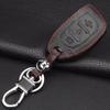 jingyuqin 3 Buttons Remote Leather Car Key Case Cover For Hyundai Porter Grandeur HB20 Solaris IX25 ix35
