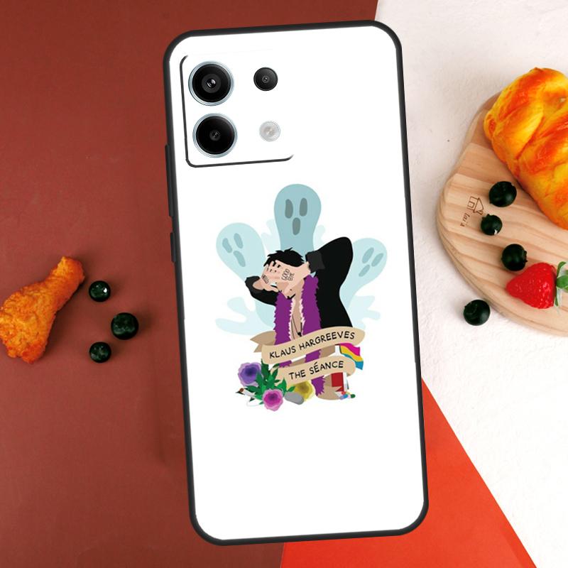 Klaus Hargreeves Umbrella Hot Case For Xiaomi Redmi Note 13 14 Pro 9 10 11 12 Pro 10S 11S 12S Redmi 13C 10C 12C 14C Coque