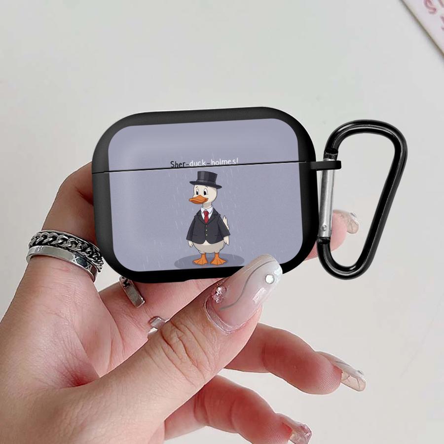 

Case For Airpods Pro2 Pro 3 4 1 2 Pro3 Earphone Cases Cover Cool Duck Airpods Pro