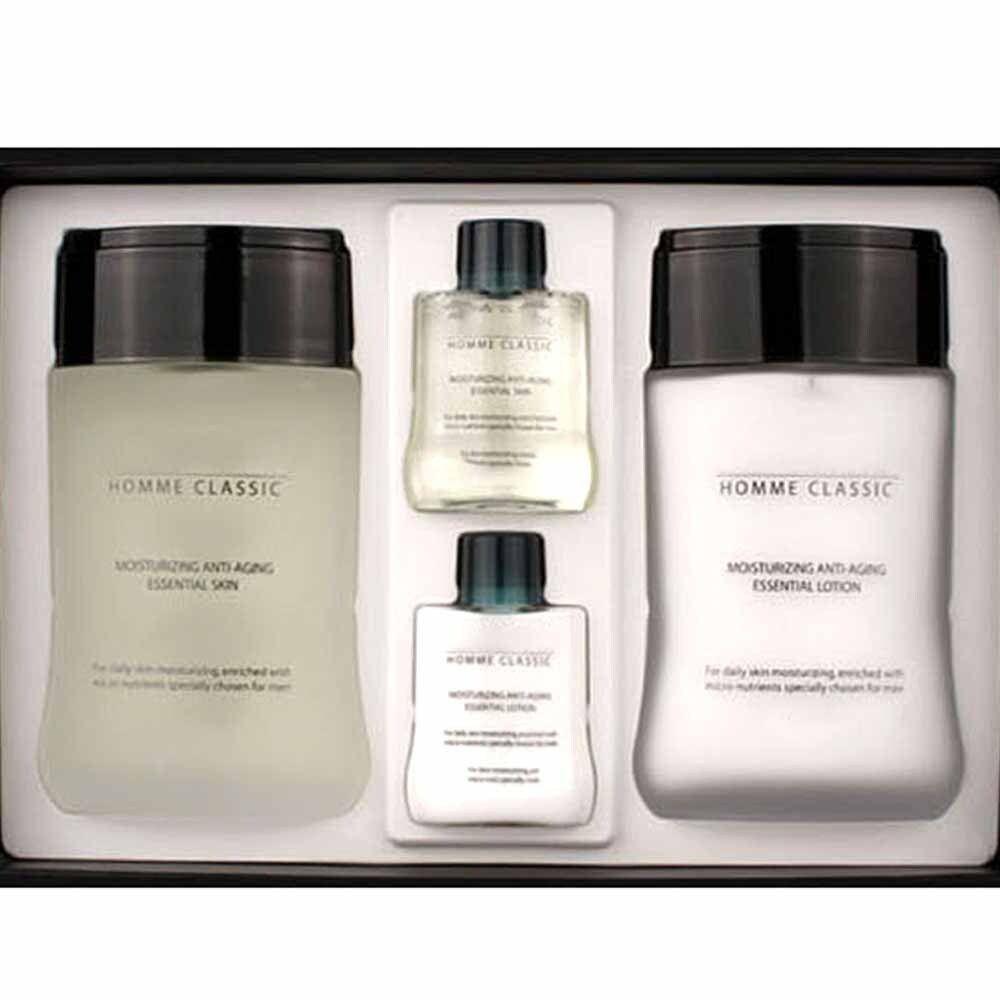 2-piece Set for Men's Skin That Is Clean, Moisturized, and Healthy After Shaving OQXEQDGR