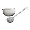 Matcha Bowl Set Green Tea Cup Long Handle Spoon with Spout for Lovers Whisked
