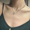 Simple Creative Star Necklace Female Niche Design Collarbone Chain Fashionable Versatile Sweet Cool Girl Neck Chain Accessories