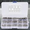 662PCS DIY Combination Set M3 Pan Head Cross Machine Screw+Flat Elastic Washer+Nut