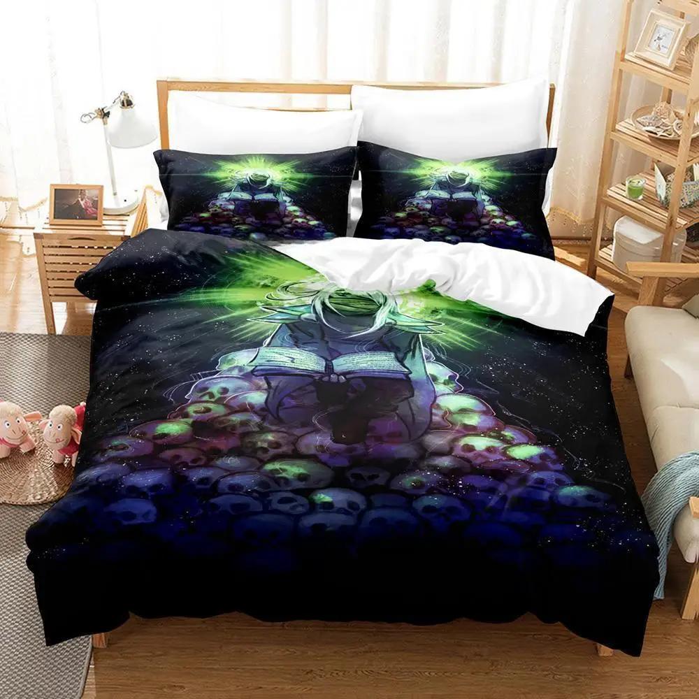 Loop Hero Bedding Set Single Twin Full Queen King Size Bed Set Adult Kid Bedroom Duvet Cover Sets 3D Print Anime Bed Sheet Set