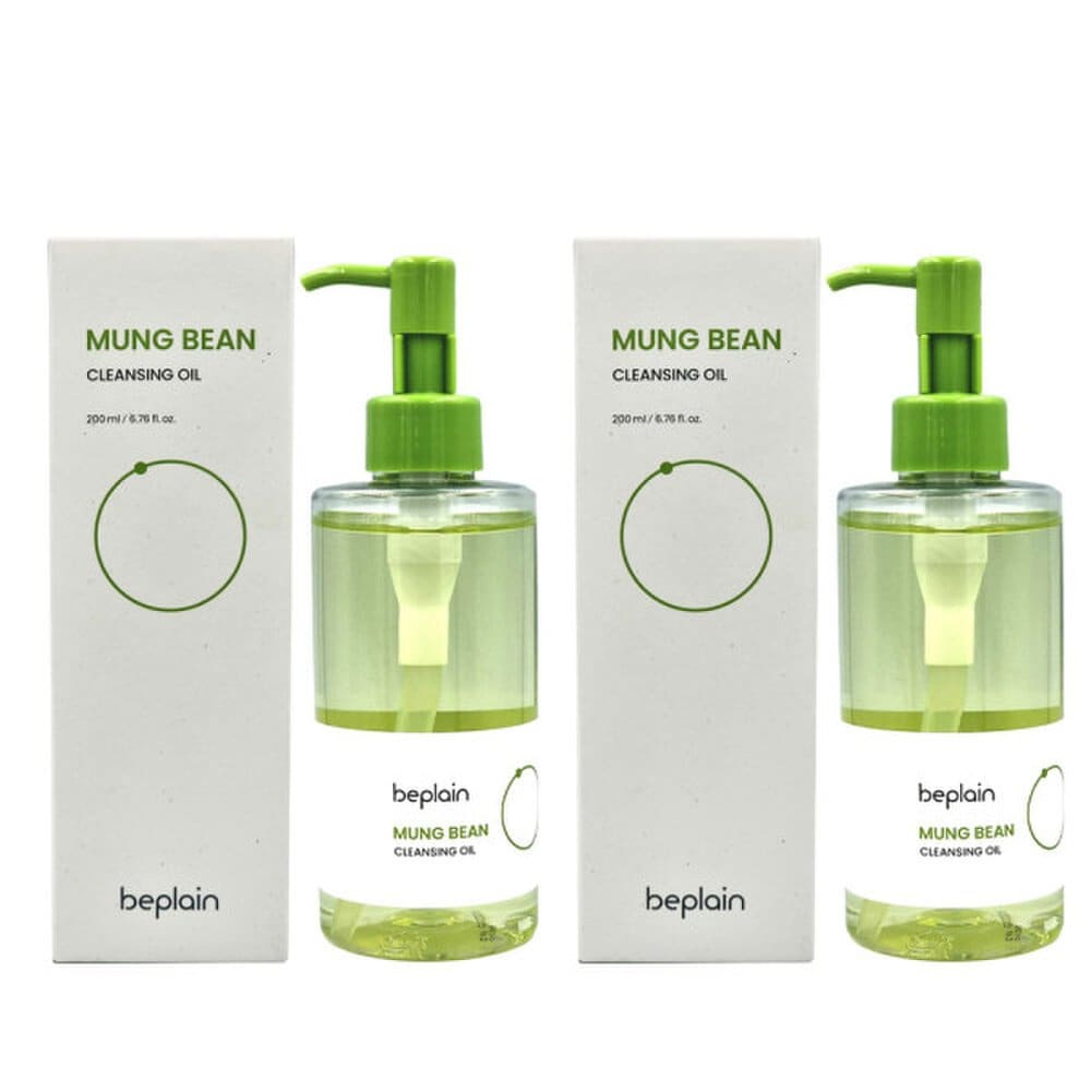 

BEPLAIN Mung Bean Cleansing Oil 200 мл x2 Освежающее ежедневное очищающее масло