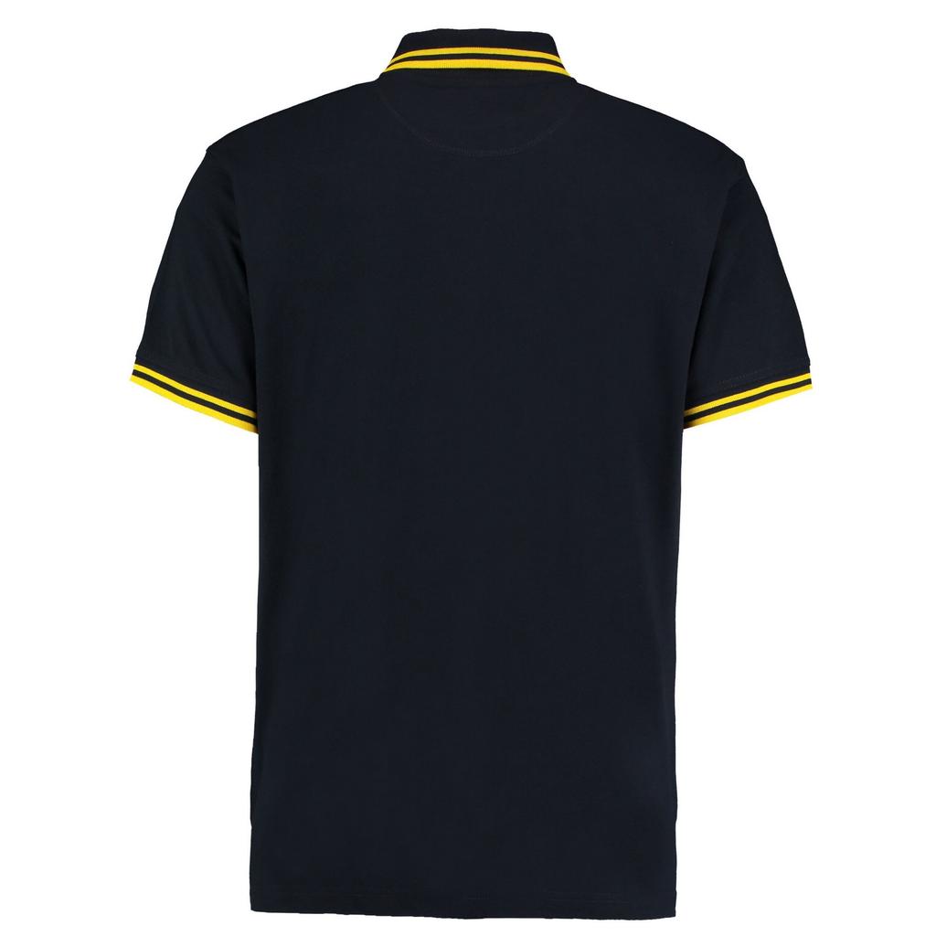 Kustom Kit Mens Tipped Cotton Pique Polo Shirt