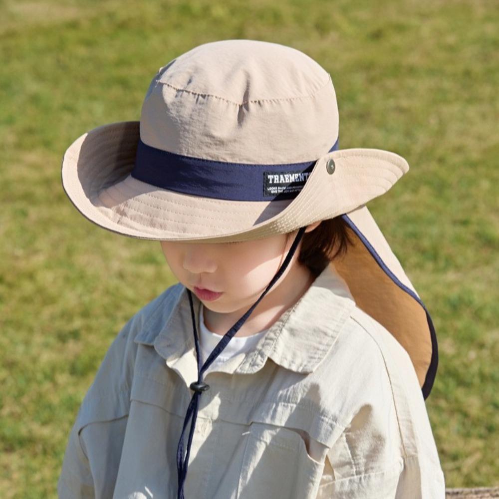Anti-UV Fisherman Hat Wide Brim Beach Hat New Visor Cap  Summer