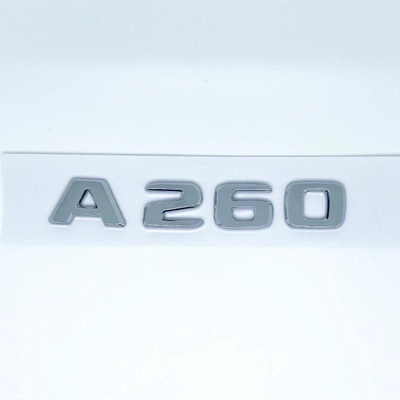 3D Letters A180 A200 A220 A250 A260 A180d A220d 4Matic ABS Emblem for Mercedes Benz A Car Trunk Rear Logo Sticker RK1