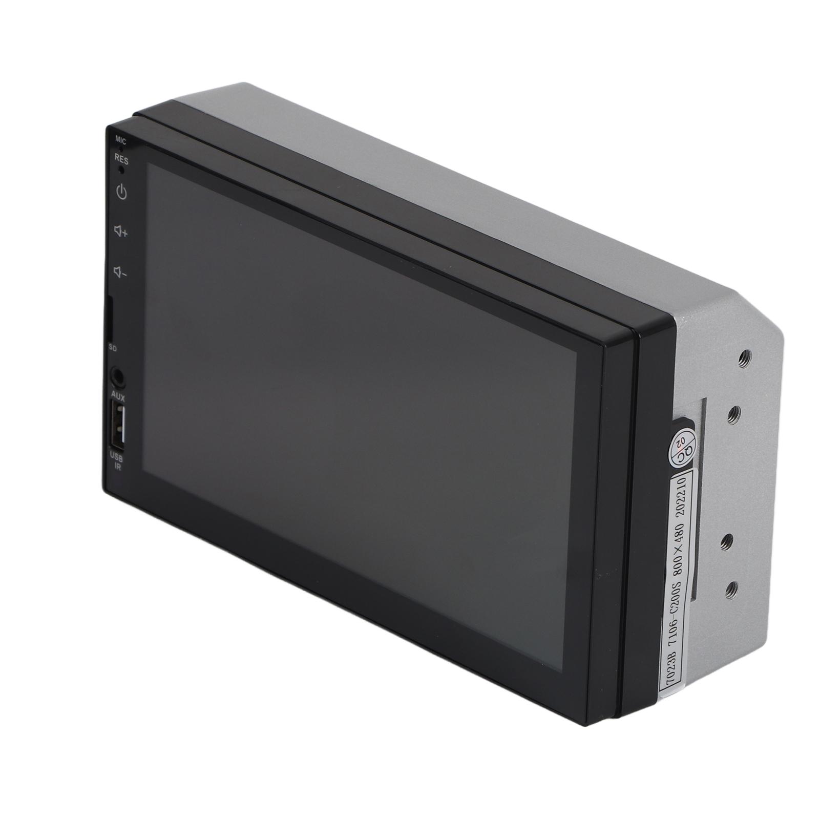 

7in Universal Car Stereo Audio Receiver Touch Screen MP5 Player GPS Navigation with Backup Camera Hands Free Calling