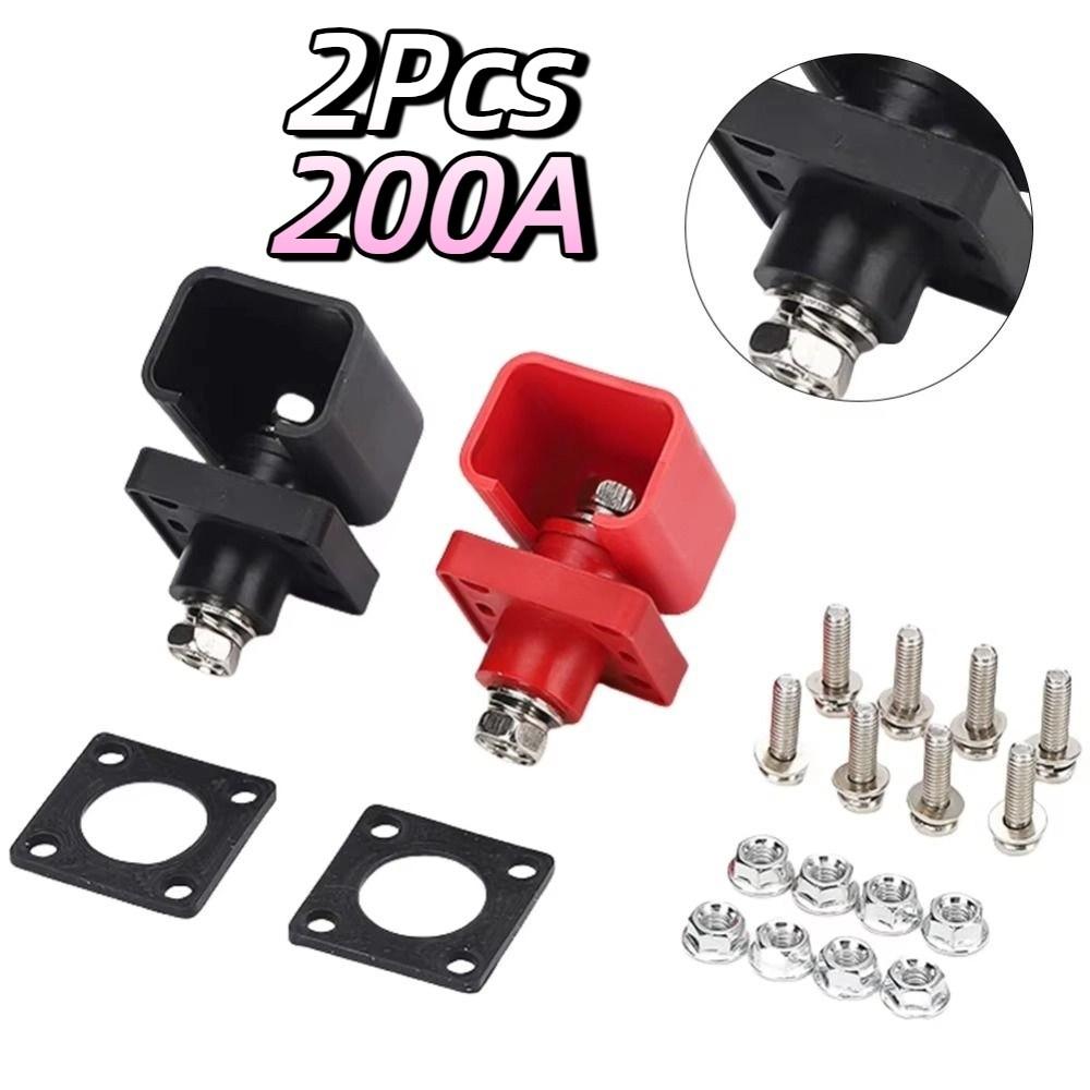 2Pcs Energy Inverter Lithium Battery Terminal Block  Energy Storage System