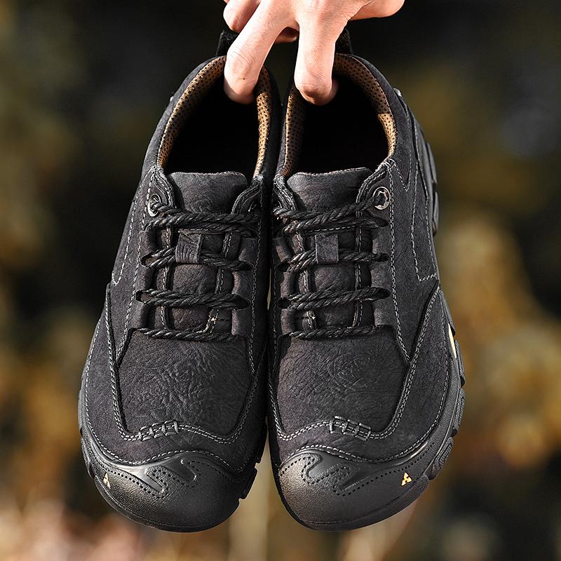 Hochwertige Designer Beliebte Wanderschuhe Mann Nubuk Echtleder Herren Sneaker Outdoor Stiefeletten Luxus Herrenschuhe Retro