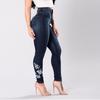 Premium Fashion Embroidered Women Skinny Sexy High-elastic Jeans For Casual Elegance