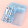 Plastic box4Manicure Set Home Mini Beauty Nail Tools Gift Nail Clippers Nail File Set