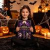 Children Holiday Entertainment Halloween Advent Calendar, 24 Day Haunted Countdown Box with Mini Calendar for Kids Figures, Spooky Collectible Toy Set