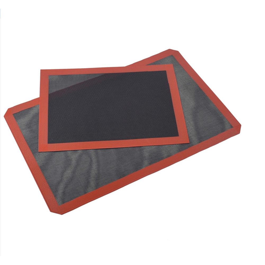 Silicone Baking Hollow Mat Pad Non-Stick Baking Breathable Glass Fibre Oven Sheet Liner for Cookie Bread Biscuits Home Kitchen Baking Tools