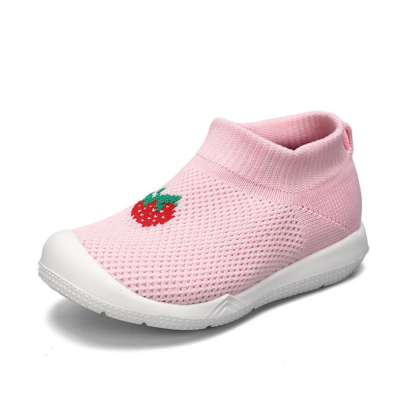 

Детские носки и обувь весна и лето новая обувь для бега для детей среднего возраста на одной педали, простая дышащая сетчатая обувь для мальчиков и девочек 21