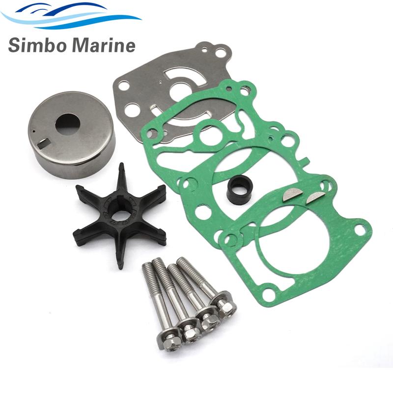 Water Pump Repair Kit for Yamaha Outboard 2 Str 40HP C40 CV40 Engine Replace 676-44311-00 679-W0078-00 6F5-W0078-00 6F6-W0078-00