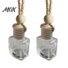 Car Air Freshener Ornament Perfume Bottle Pendant, Creative Hanging Diffuser Indoor Aromatic Decor for Vehicle, Portable Essential Oil Holder,