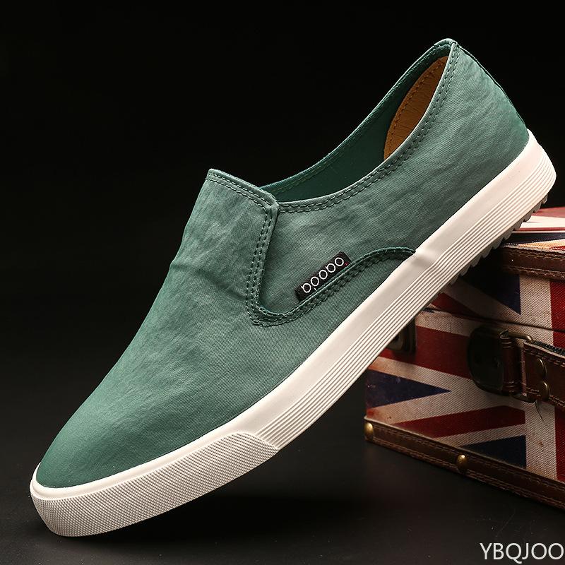 Fashion Spring Summer New Men's Casual Breathable Flat Top Street Shoes Multi Functional Comfortable Non Tiring Men's Canvas Shoes
