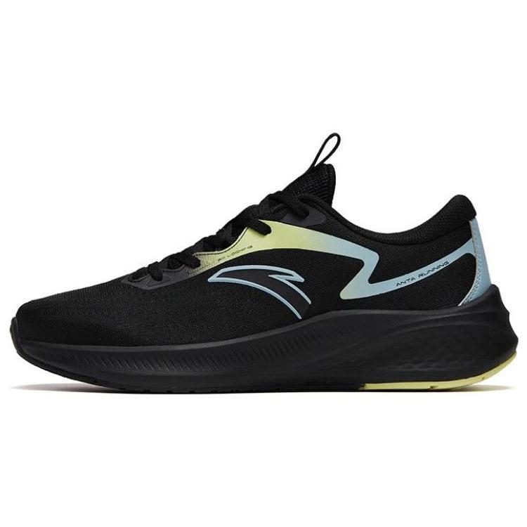ANTA Running Series Sneakers Black Blue Green Men s 912315519-4 EU 42