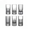 Gravierte Kristallglasbecher Kreative Glasbecher Hochwertige Dickwandige Geprägte Saftbecher Bierglas Whiskyglas Weingläser
