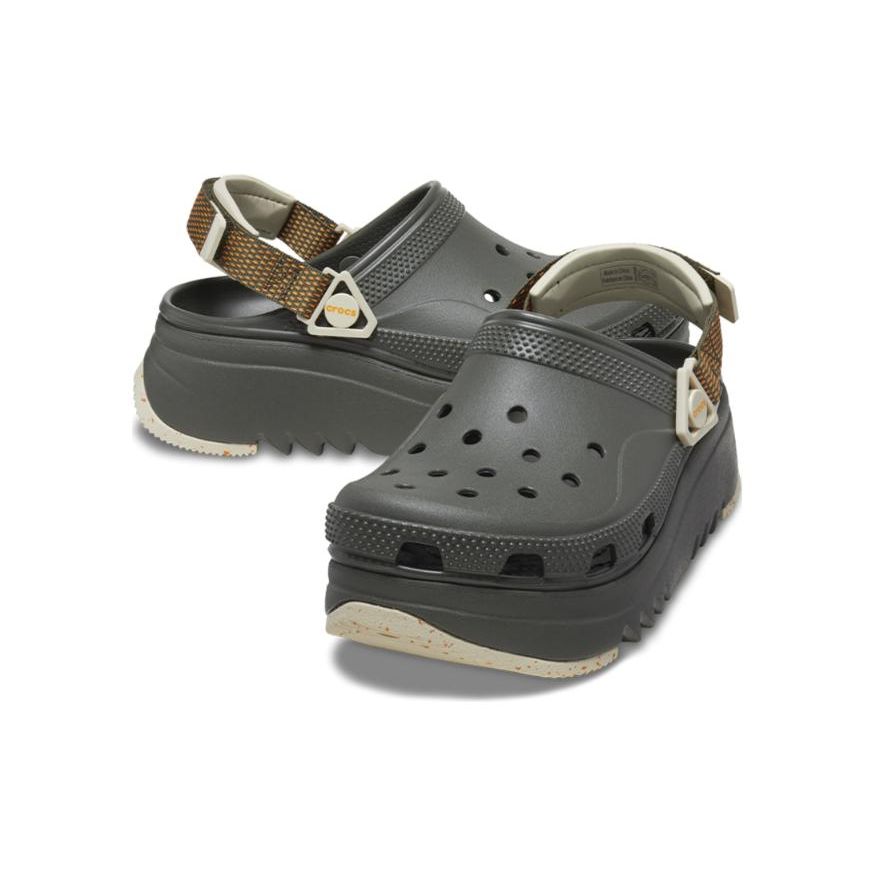 Crocs Hiker Xscape Sklisikre Slitesterke Tresko Unisex Fottøy Mørkegrå 208365-3J5
