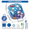 Bean Bag Game Sets Kids Bean Bag Toss Game Interactive Cornhole Board Outdoor Toys For Boy Girls School Camping Birthday