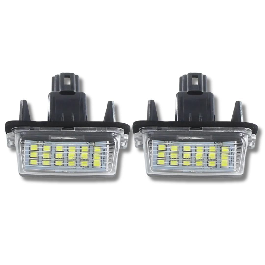 Toyota Corolla Number Plate Lights Set LED Ultra Bright White 19- E21 Estate