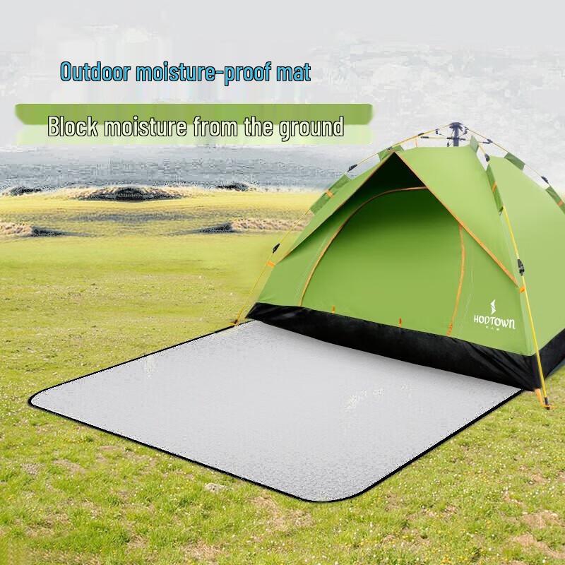 HEDAWOO Double-Sided Aluminum Foil Moisture-Proof Mat One Size
