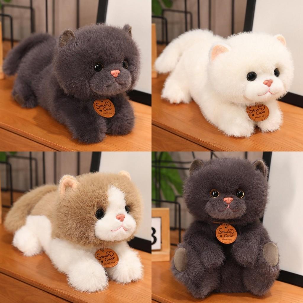 Cat Soft Lazy Animal Plush Pillow Dolls Ornament For Home Decor And Collectors