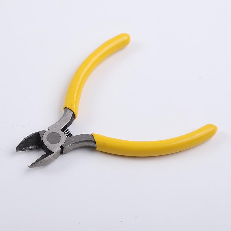4.5-Inch Angled Needle Nose Pliers for Jewelry and DIY Crafts