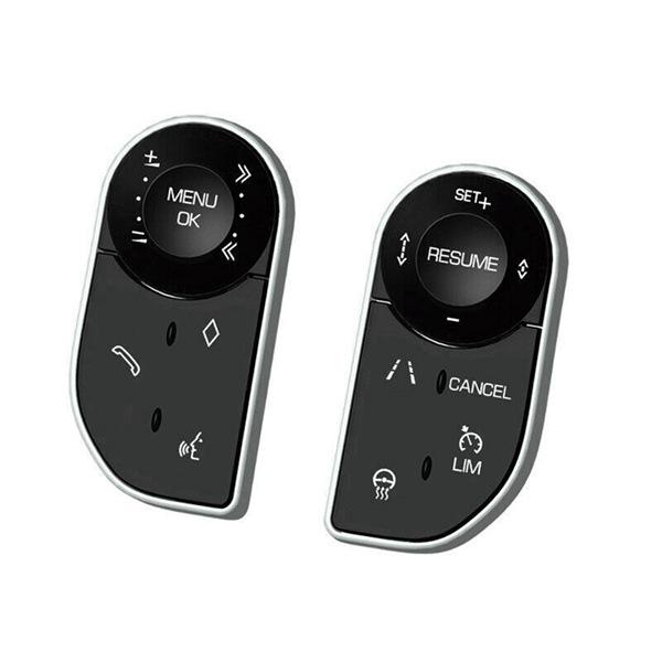 6 Stuks LCD Raamhefknoppen voor Land Rover Range Rover, Sport, Discovery, Executive (Oude naar Nieuwe Modellen)