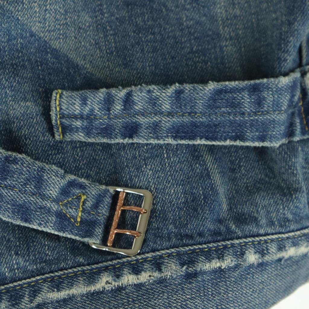 REMI RELIEF Made in Japan Cotton Long sleeve Tracker Denim Jacket M Blue Women Used