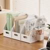 Pegboard Design Desktop File Storage Rack with Pegboard Organizer DIY Perforated Board Storage Box Stable File Organizer Holder