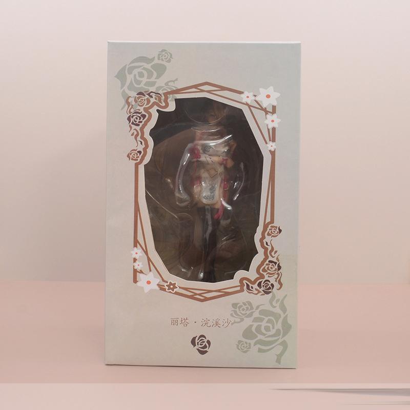25CM Game Honkai Impact 3 Figure Rita Rossweisse Huanxisha Cheongsam Figures Action Sexy Black Silk Model Toy 30CM Doll Figures