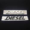1 Stück 3D ABS DIESEL Buchstaben Logo Auto Heckklappe Seitenkotflügel Emblem Abzeichen Aufkleber für Dieselfahrzeug