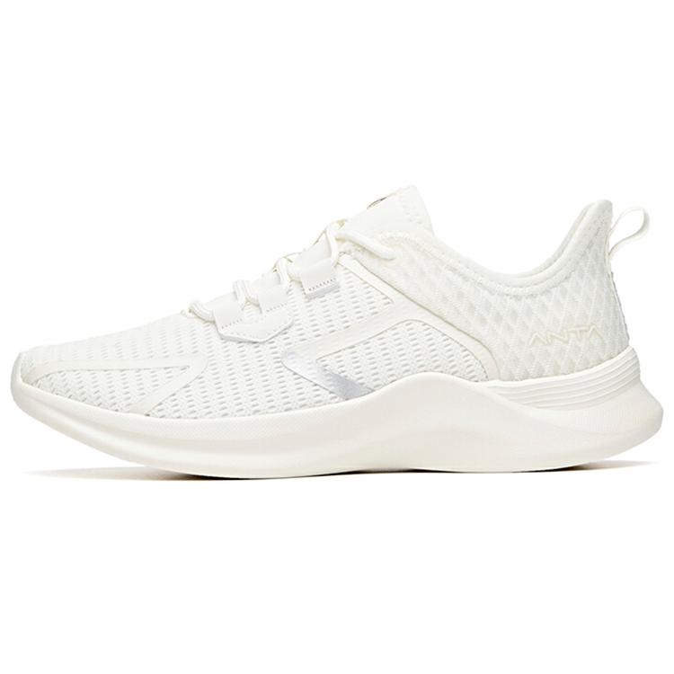 

Anta Running Collection Mesh Breathable Low top Running Shoes Women s Ivory White 922025522-3 35.5